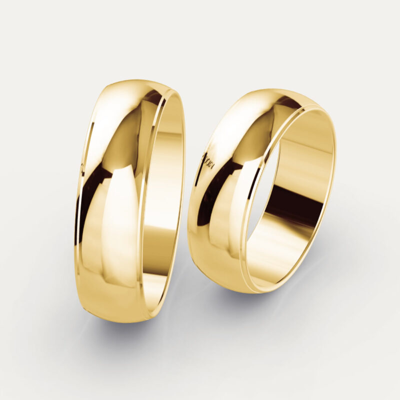 Aliança de Casamento Stern em Ouro 18K.